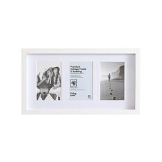 Living & Co Premium Collage Frame 3 Opening White 4in x 6in
