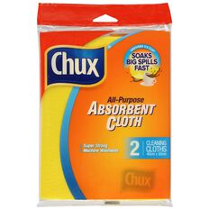 Chux All Purpose Absorbent Cloth 2 Pack