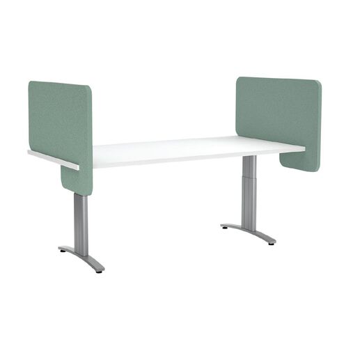 Boyd Visuals Desk Divider Turquoise 540mm x 800mm