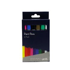 Uniti Platinum Paint Pens 12 Pack