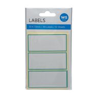WS Labels 3.3cm x 7.3cm