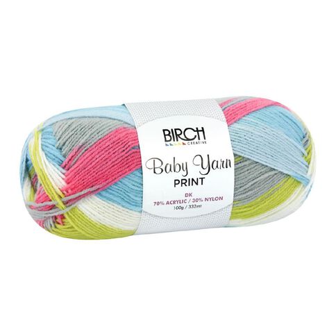 Birch Baby Print 70% Acrylic 30% Nylon 100G Mistbell