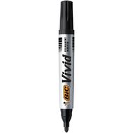 Bic Vivid Permanent Marker Ecolution Black 1 Pack