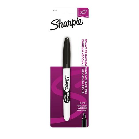 Sharpie Rub A Dub Laundry Marker Black