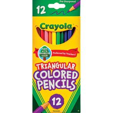 Crayola Triangular Pencils 12 Pack