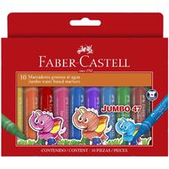 Faber-Castell Jumbo 47 Colour Marker Wallet of 10