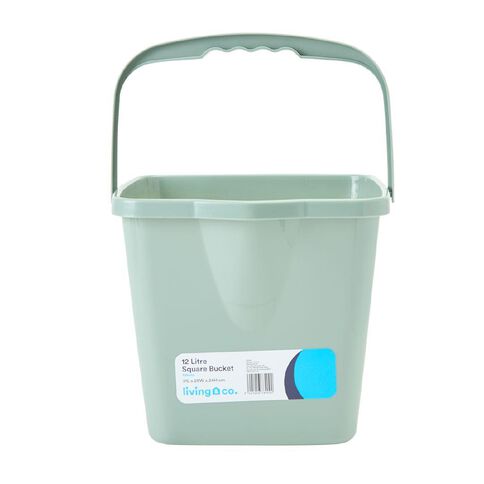 Living & Co Square Bucket Assorted 12L