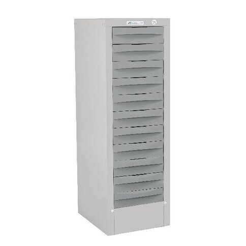 Precision Multi 11 Drawer Silver Grey