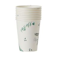 Party Inc Leaf Cups 250ml 8 Pack