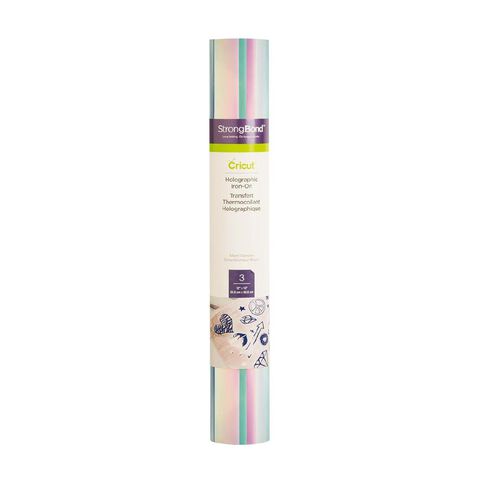 Cricut Iron-On Vinyl Holographic Sampler Miami 12in x 12in