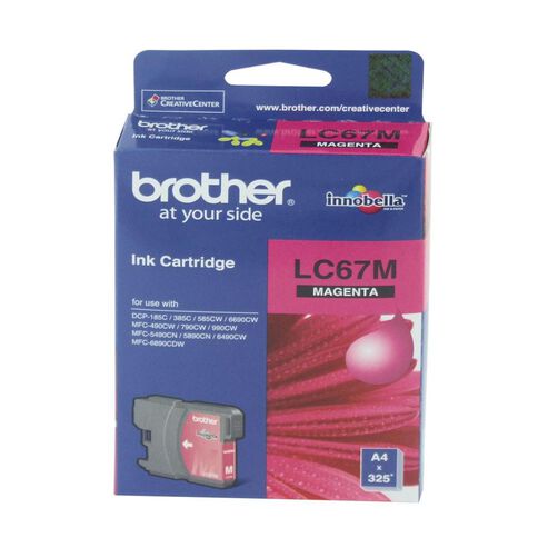 Brother Ink LC67 Magenta (325 Pages)