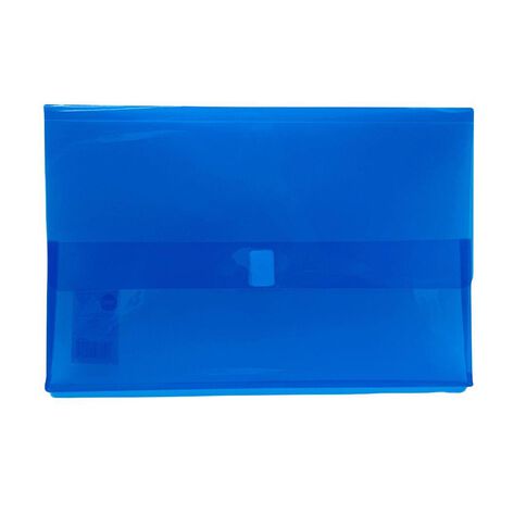 WS Expanding Document Wallet FC Loop/Hook Fastening Seal Assorted