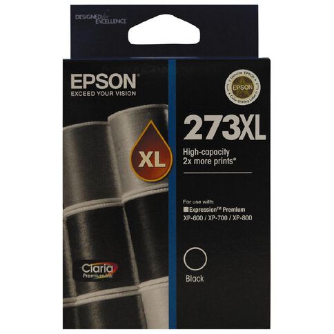Epson Ink 273XL Black (500 Pages)