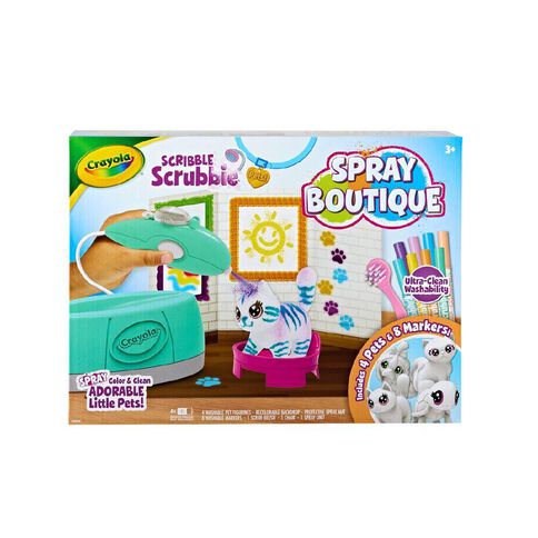 Crayola Scribble Scrubbie Spray Boutique
