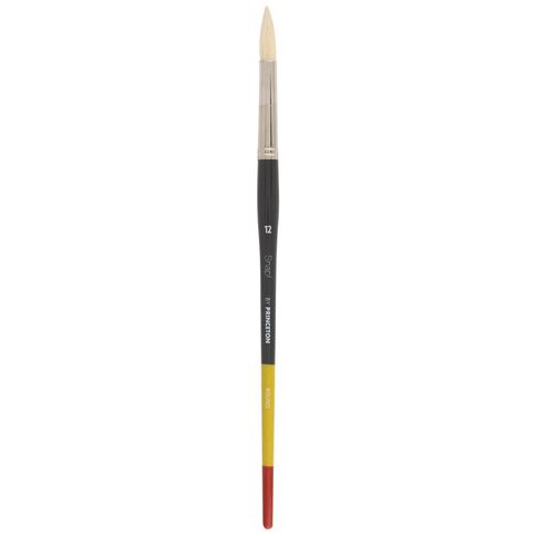 Princeton Snap Brush Long Handle Bristle Round 12