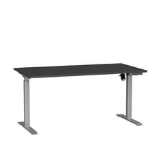 Knights Agile Boost Electric Single Sided Desk Frame Black Top
