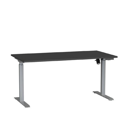 Knights Agile Boost Electric Single Sided Desk Frame Black Top
