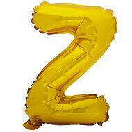 Artwrap Foil Balloon Z Gold 35cm
