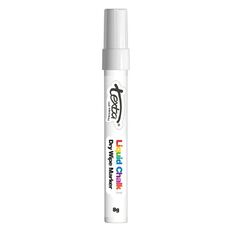 Texta Jumbo Liquid Chalk Drywipe Chisel Tip 15mm White