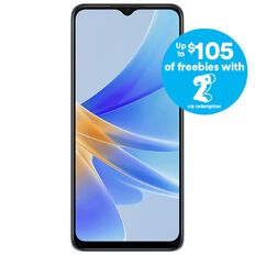 2degrees OPPO A17 64GB Bundle Lake Blue