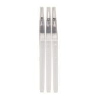Uniti Water Brush Pens Clear 3 Pack