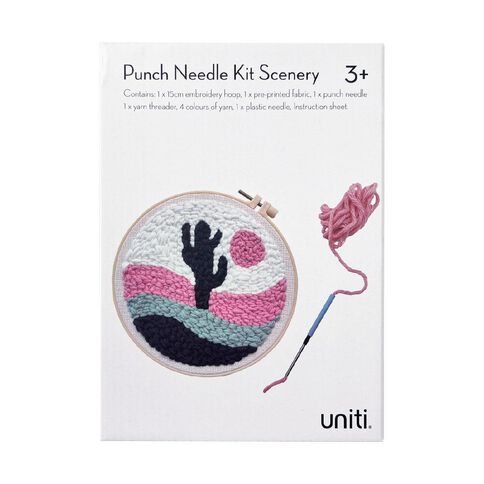 Uniti Punch Needle Kit Scenery