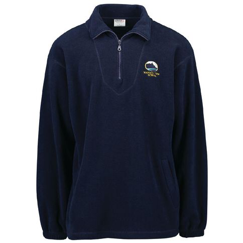 Schooltex Manaia View Polar Fleece Top with Embroidery