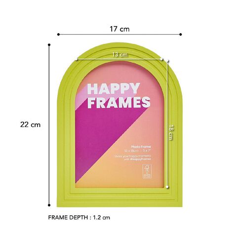 Happy Frames Layered Arch 13x18 Yellow