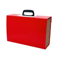 WS Concertina File 19 Pocket Red