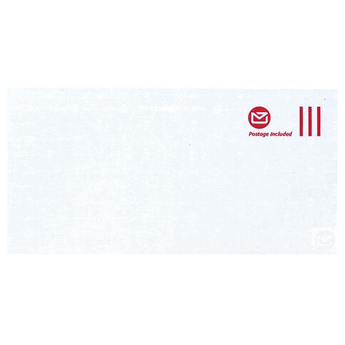 New Zealand Post DLE Envelope Prepaid Non Window 500 Pack