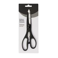 Living & Co Kitchen Scissors Black