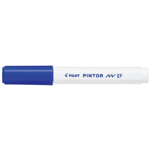 Pilot Pintor Marker Bullet Extra Fine 2.3mm Tip Blue