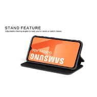 INTOUCH Samsung A06 Milano Wallet Case Black