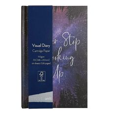 Uniti Platinum Visual Diary Hardcover Never Stop Looking Up A5