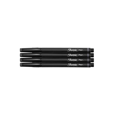 Sharpie Marker Black 4 Pack