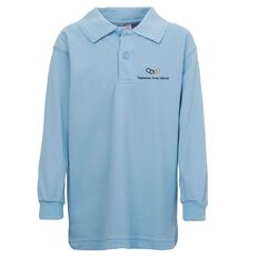 Schooltex Tapawera Area Long Sleeve Polo with Embroidery