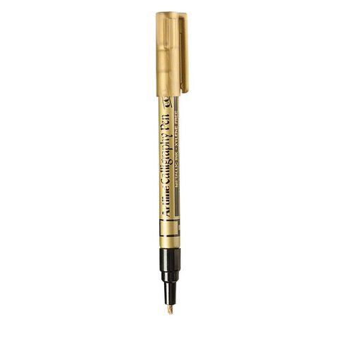 Artline Calligraphic Pen 2.5mm Gold Loose