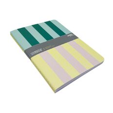 Uniti Clubhouse Notebook Saddle Stitched 2 Pack Multi-Coloured