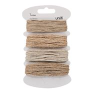 Uniti Natural Twine Assorted 4 Pack