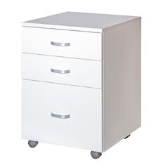 Zealand 3 Drawer Mobile White