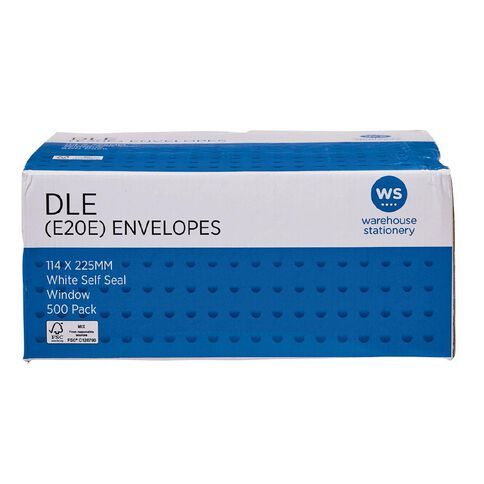 WS Envelope DLE Window Seal 500 Pack