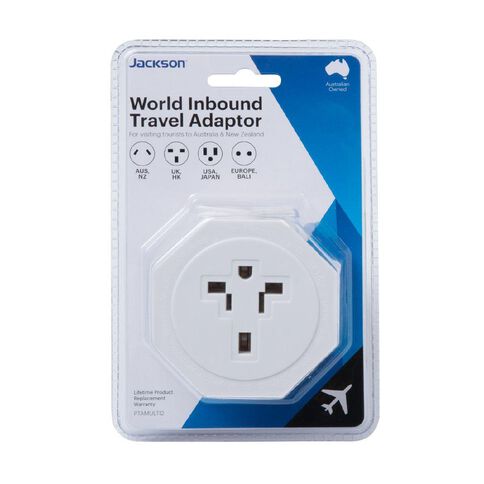 Jackson Universal Inbound Travel Adaptor