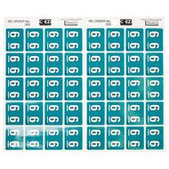 Filecorp Coloured Labels 6 Green Mid