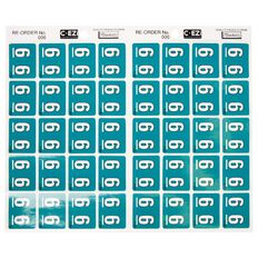 Filecorp Coloured Labels 6 Green Mid