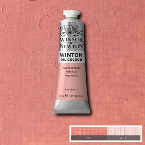 Winsor & Newton Winton Oil Paint 37ml Pale Rose Blush