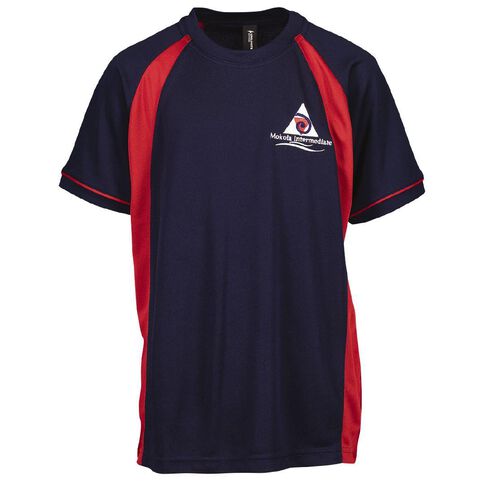 Schooltex Mokoia Intermediate PE Tee with Embroidery