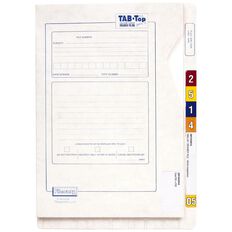 Filecorp Tab-Top Wallet File 2514 40mm Gusset White