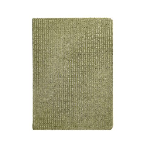 Uniti Stationery Corduroy Notebook A5 Green