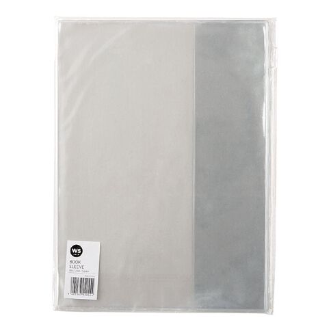 WS Book Sleeve Clear 5 Pack 1B8 5 Pack