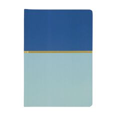 Uniti Geo Notebook Blue A5